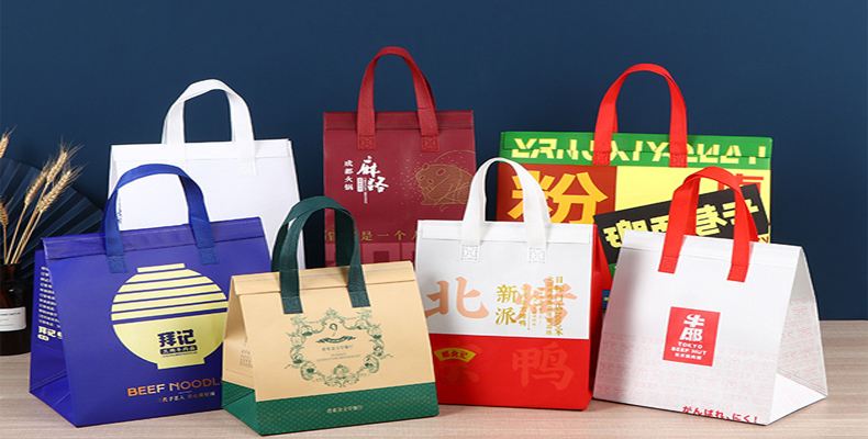 外卖无纺布打包袋定制